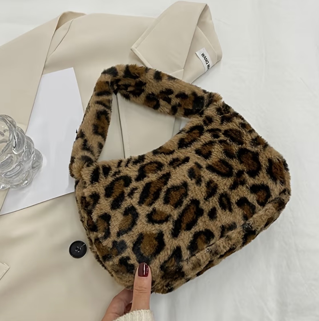 Bolso de moda de un hombro Animal Print 🐆