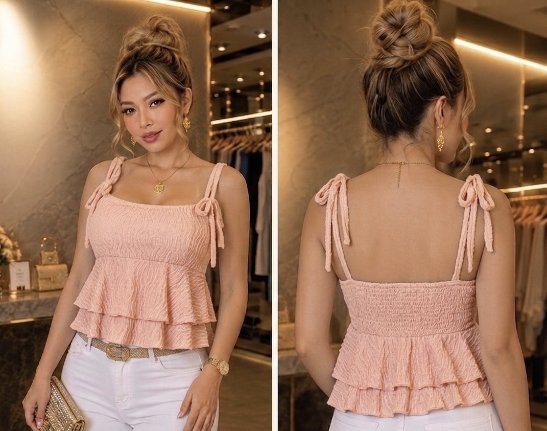 Blusa Blodier con copas