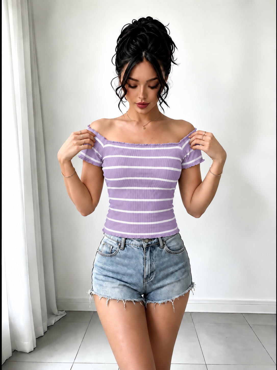 Blusa Basica Rayas
